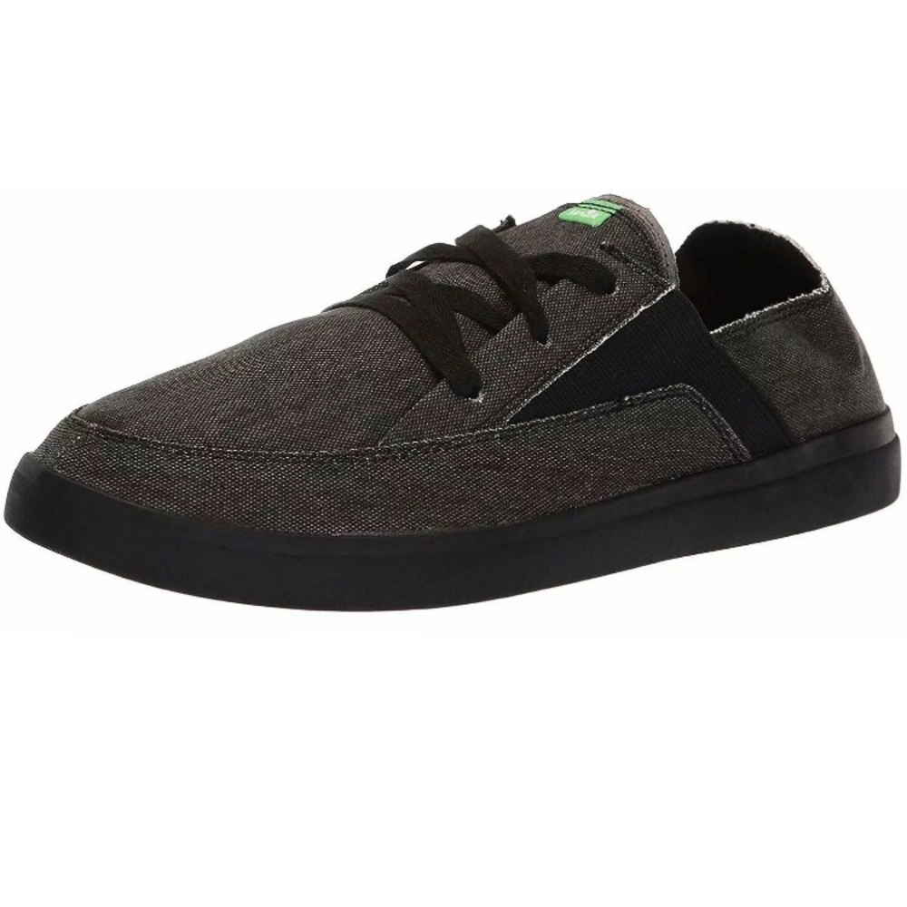 SANUK MEN Black SIDEWALK SURFER SHOE US 8 NEW